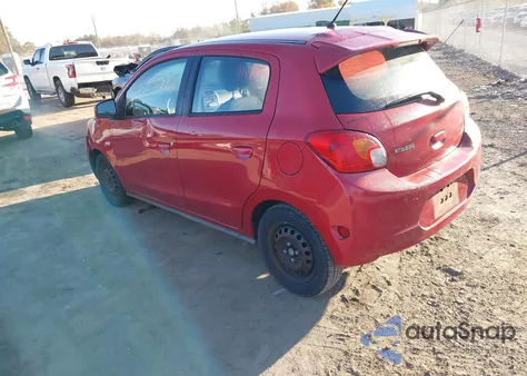 2015 Mitsubishi Mirage De from USA, damaged, VIN ML32A3HJ4FH053348